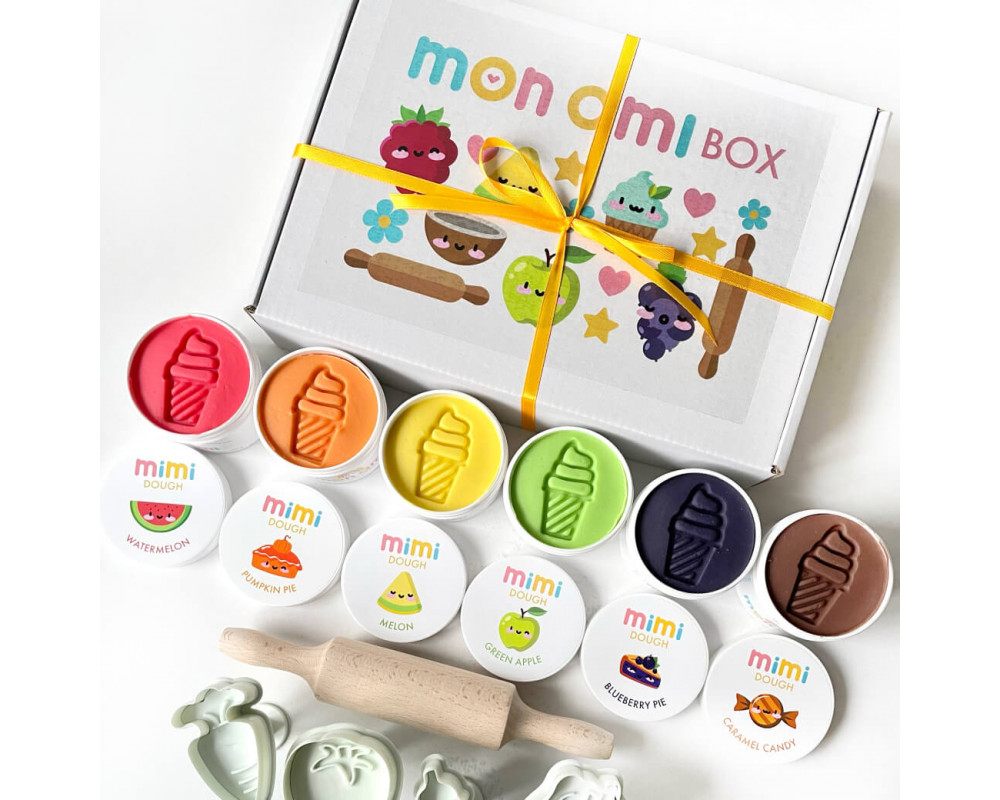 Mon Ami BOX набір для ліплення Autumn MIX (6 баночок)