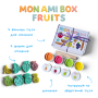  MON AMI BOX Fruits — тематичний набір для ліплення «Фрукти» (4 баночки)