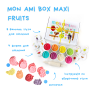 MON AMI BOX набір для ліплення Fruits Фрукти (8 баночок)