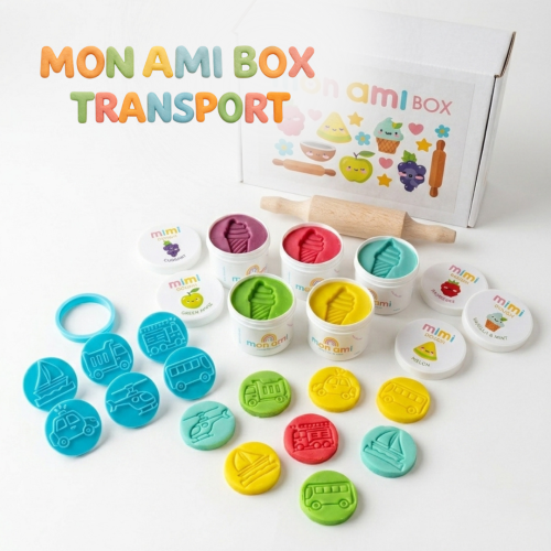 MON AMI BOX набір для ліплення Transport (5 баночок)