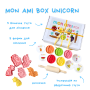 MON AMI BOX набір для ліплення UNICORN MIX (5 баночок)