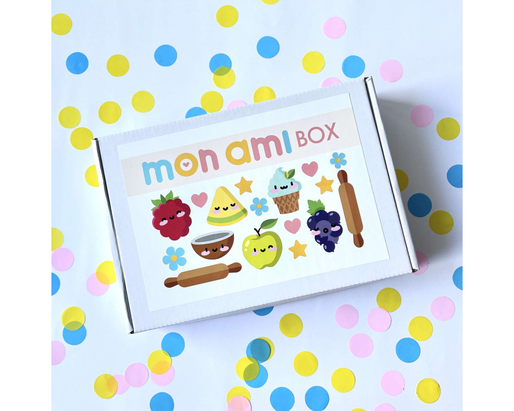 MON AMI BOX набір для ліплення UNICORN MIX (5 баночок)